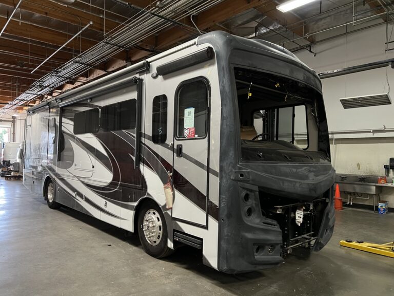 RV Front End Collision Repair